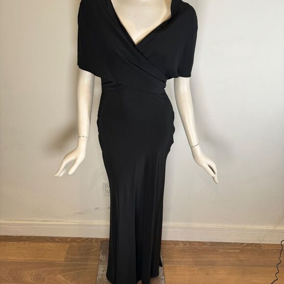 bill blass Dresses & Skirts - 80s Bill Blass Crisscross Silk Gown